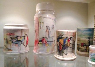 DwyerLouise's tweet photo. Some of the new #ceramics at the gallery #ChrisUtley, @CeramicLaura &amp; landscape inspired pieces from #DennisFarrell https://t.co/9hMF3LwCUX