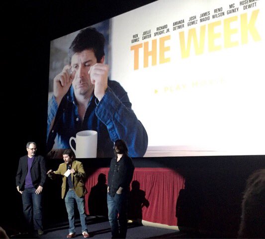 theweekthemovie's tweet photo. One year ago today @theweekthemovie first screening. Thanks @austinfilmfest #CCFF15 @Cay_Film @SonomaFilmFest https://t.co/SAMwCRbmyh