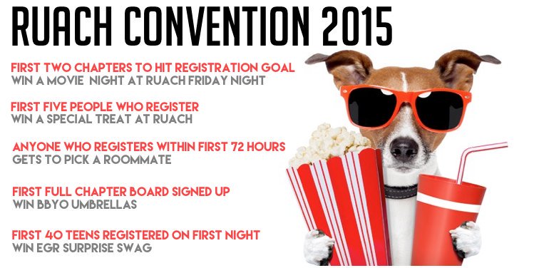 EGRnsiah's tweet photo. Also register today at 5pm for one of these swaggin' prizes 😏 #RuachPushWeek #Ruach2015 https://t.co/la3Zm8qyDa