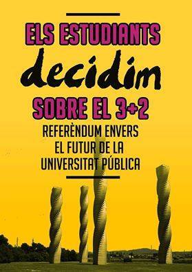 .<a href="/CAF_uab/">CAF_uab</a> organitzarà un referèndum popular respecte el 3+2. La comunitat universitària prèn la paraula! #UAB