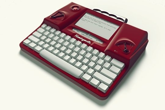 thehappening's tweet image. ¿Amantes de lo #vintage y de la #escritura? El nuevo #Hemingwrite es todo lo que necesitan bit.ly/1DBILoM