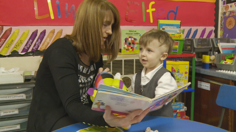 Freya Bevan returns to school after successful treatment itv.com/news/wales/201…