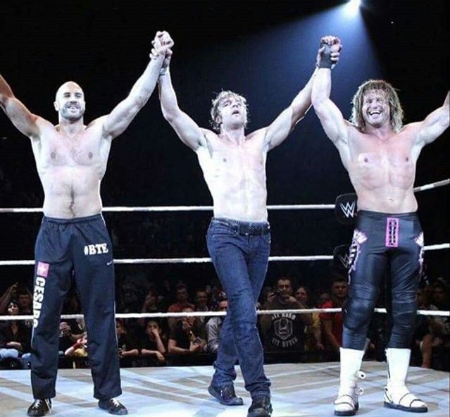 OMG THANK YOU TO WHOMEVER TOOK THIS!! 🙌🏾🙌🏾🙌🏾🙌🏾🙌🏾 
My three guys Cesaro, Ambrose, and Ziggler 😭😭😭😍😍😍