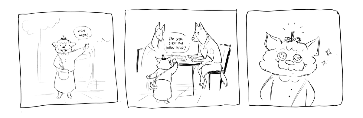 Here's another little comic I did about dog people 