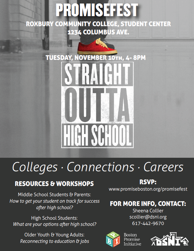 FAFSADayMA's tweet photo. Register now for @DSNI_org's free #PromiseFest #StraightOuttaHighSchool event tomorrow! https://t.co/m0LJnN0ZjW https://t.co/F4CnWlqOaa