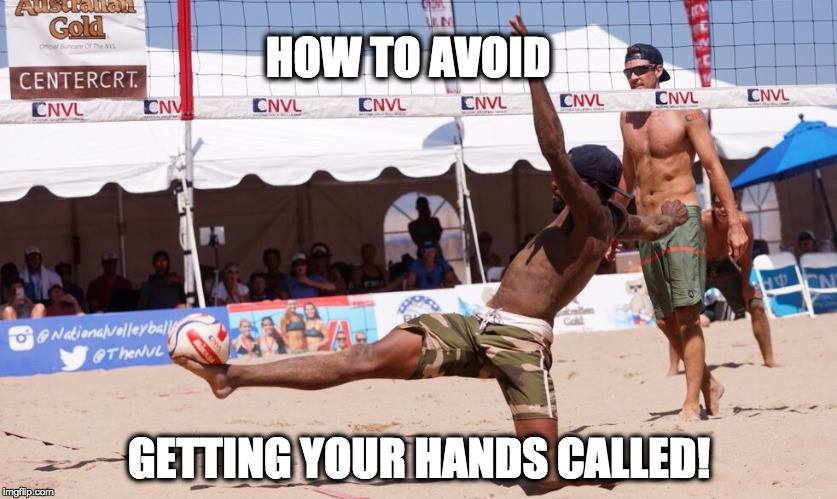 TheNVL's tweet photo. Desperate times call for desperate measures... #TheNVL #GrowTheGame #BeachVolleyball #SoulOfBeachVolleyball https://t.co/4NQavMsqI2