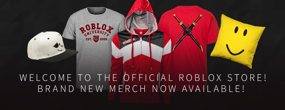 Roblox On Twitter We Just Launched Our Official Roblox Merchandise Store Check Out All The Awesome Swag Https T Co Wmpim17q2x Https T Co Vxtrwzuc9g - roblox merch canada