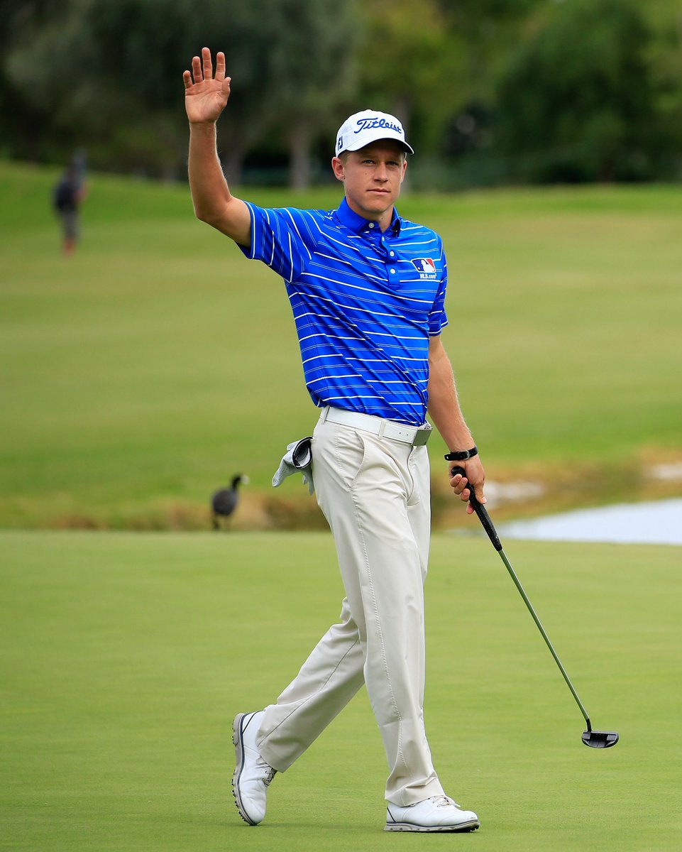 FootJoy's tweet photo. Congrats @PeterMalnati on his inaugural win today @SandersonPGA! #DryJoysCasual, #SciFlex #FJtheMarkofaPlayer #golf https://t.co/SNOfVRfcli