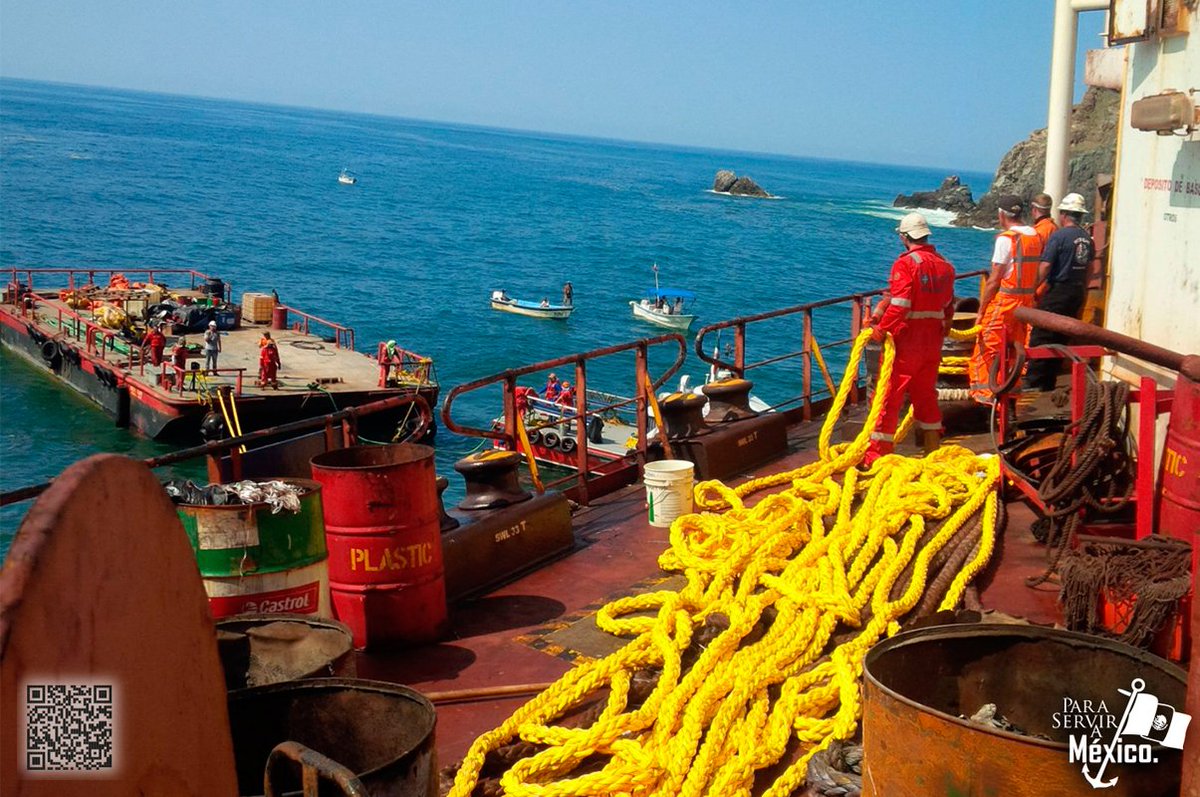 PROFEPA emplaza a buque "Los Llanitos" - CTZtpRcUkAA7pZv