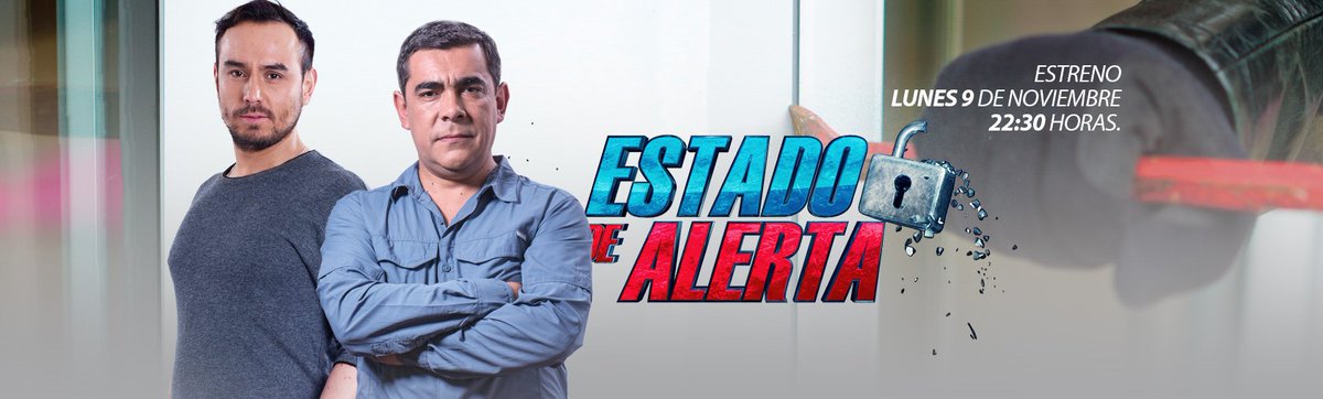 chilevision's tweet photo. [HOY] No te puedes perder el gran estreno de #EstadoDeAlerta (@_EstadoDeAlerta) ► https://t.co/YJGZ71SsTE https://t.co/f0Ef1jBvVe