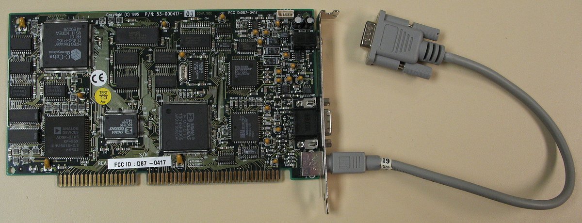 Here's a bit of an oddity: Have any of you seen a ReelMagic card? A 90s pc card for MPEG decoding.