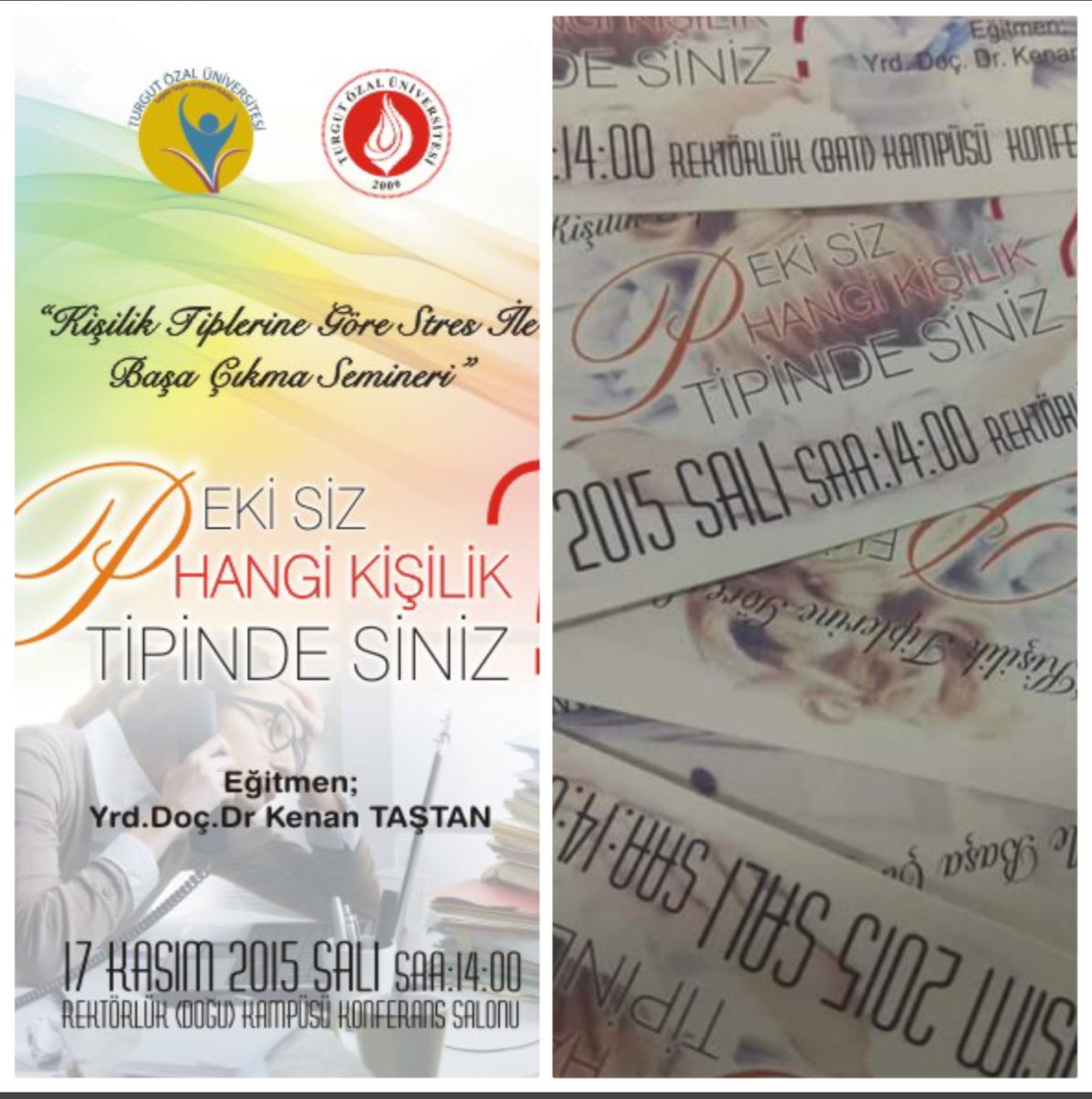 Seminerimiz için son 4 saat 📢
Bilet satışlarımız hala devam etmektedir fakat sınırlı sayıdadır elinizi çabuk tutun!😊