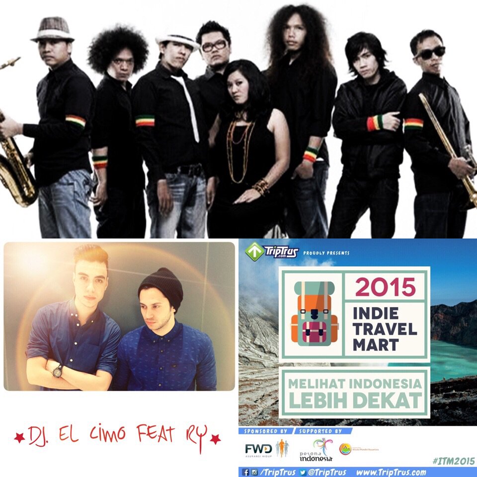 Indie travel Mart 2015
12-14 november 2015
@euginiocimolin DJ ELcimo feat RY
Souljah
at cilandak town square