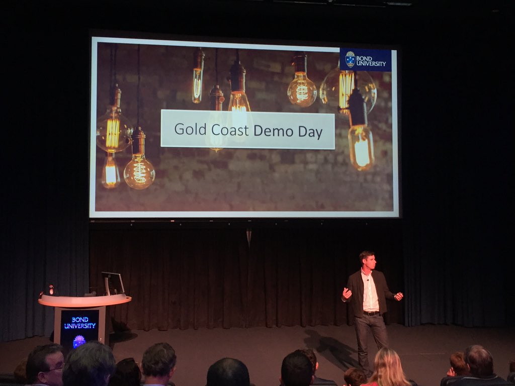 UQVentures's tweet photo. @BadenURen kicking off #gcdemoday. @startupqld @AdvanceQld https://t.co/Ko5dFBn3LD
