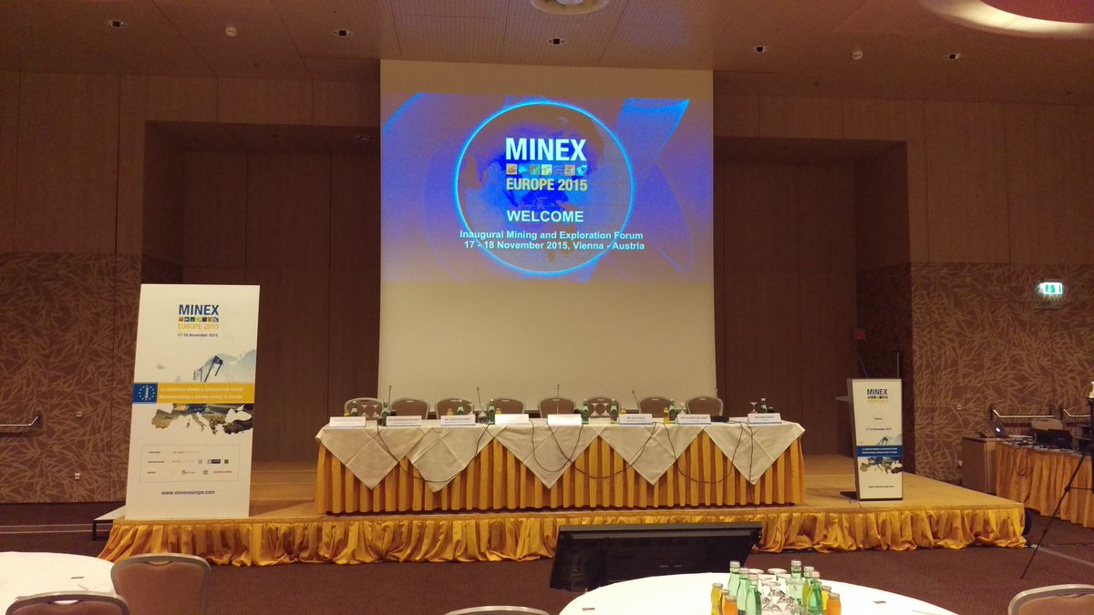 SerbiaMining's tweet photo. At the opening of #minexforum, 1st European #mining & #exploration forum
#serbia #serbiamining https://t.co/2OTx36coFR