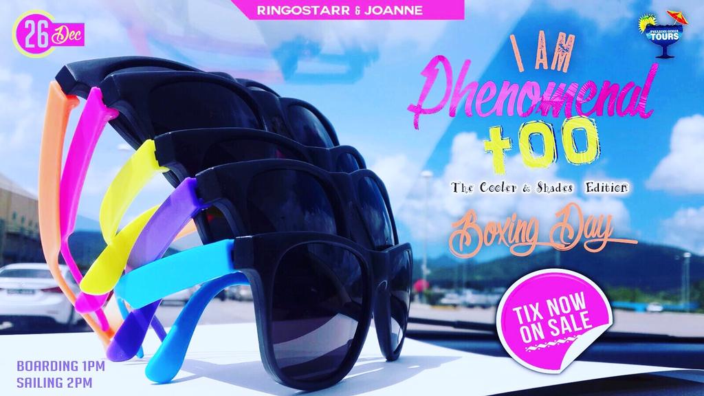 ringostarr94's tweet photo. I Am Phenomenal 🙌TOO🙌
Boarding 1pm🏃 
Sailing 2pm 🌊
Get your 👓Shades👓
Yes I said 👓Shades👓 they are your ticket 👓 $200 https://t.co/OyM9PkO33u