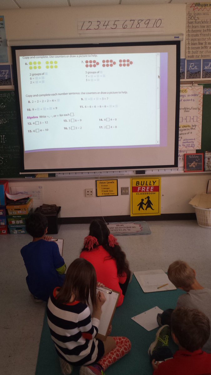 MsDaysClass's tweet image. Ss were excited to start #multiplication today! Here&apos;s what some of our #mathjam looked like @CarrolltonES