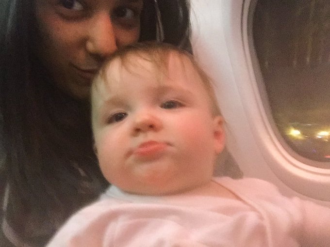 I had the honor of taking care of these 2 beautiful munchkins during my flight back home. Charlotte &amp;<a href="/tag/dpstar"class="tags"><span>#dpstar</span></a>