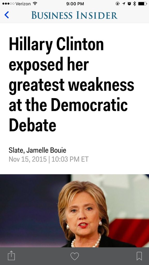 kylestenson1's tweet image. It came in her opening statement when she started talking #DemDebate #Hillary2016 #DraftRomney