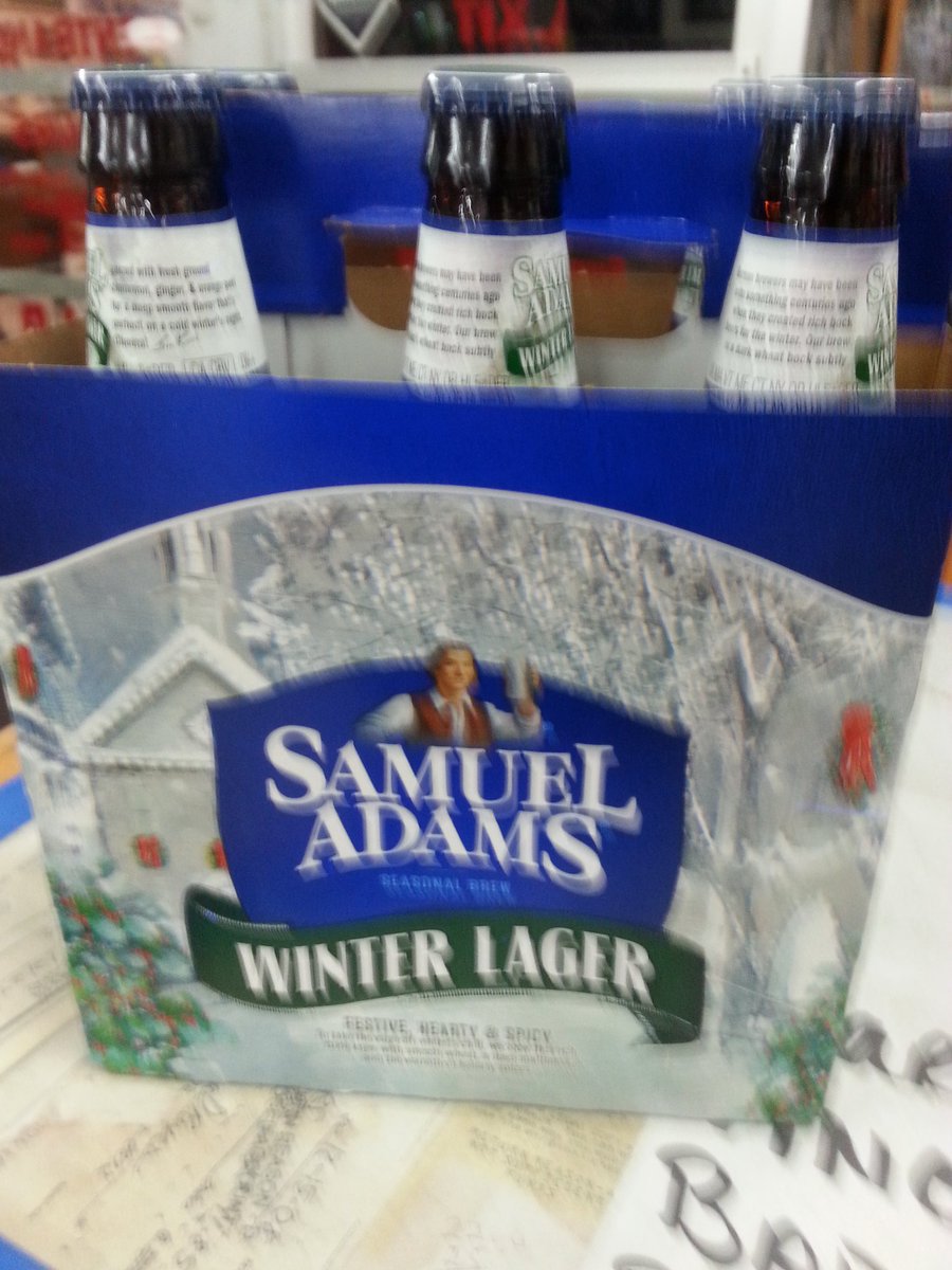 RSLiquors's tweet photo. Ufo gingerland and Samuel Adams winter lager just in Time for the holidays https://t.co/TQgDsSDo9L
