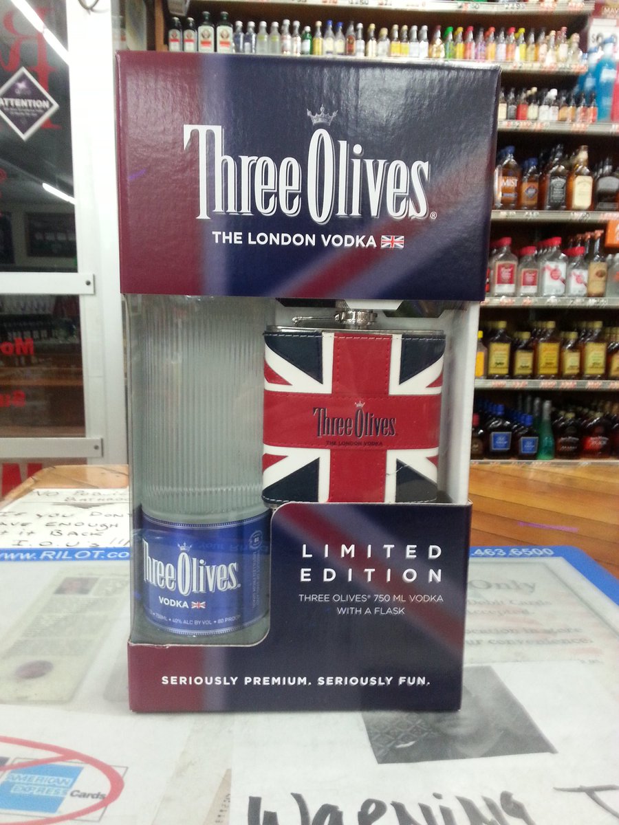 RSLiquors's tweet photo. Two new gift sets three olives vodka and 1800 silver even more gift sets in store https://t.co/fnsoqlRMD7