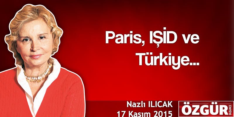 bugungzt's tweet photo. Nazlı Ilıcak yazdı: Paris, IŞİD ve Türkiye... https://t.co/4eDs6zAGdO https://t.co/WPAzSl9n8q