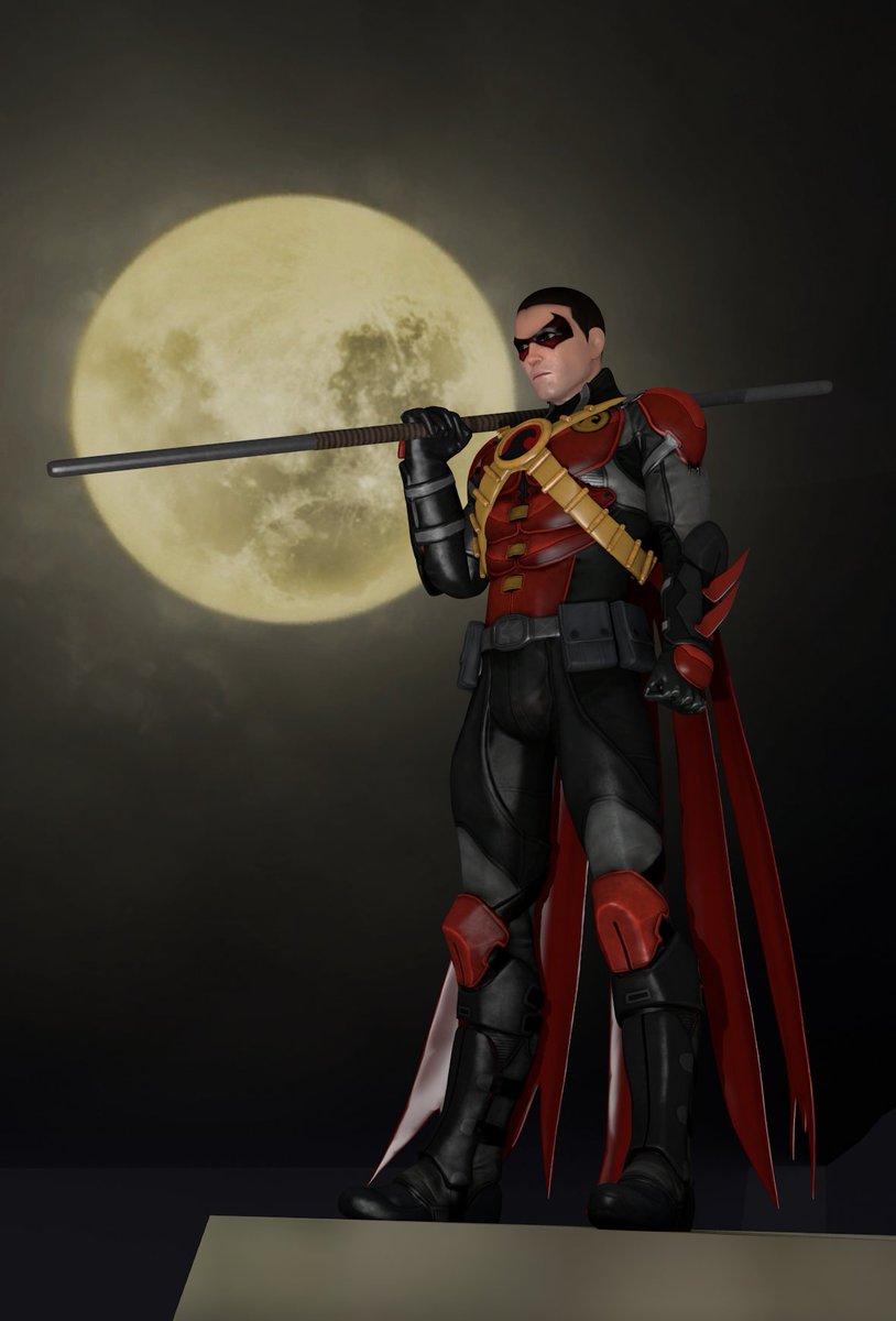 Red Robin Suit V2.0 (With mask and mech wings)...
