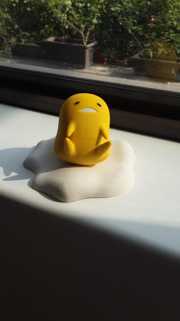 #addwii#X1#FDM##3dprinter  Gudetama: I am back! ＼(^o^)／