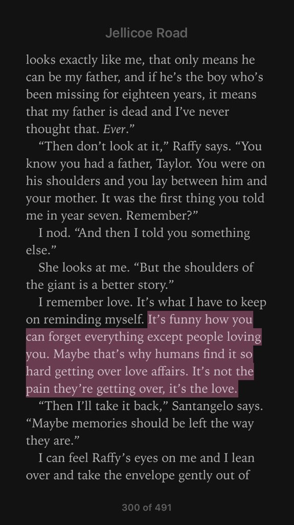 Msmith3021's tweet photo. Woah #JellicoeRoad #amazingbook #greatwrite https://t.co/6lmUMEdQvL