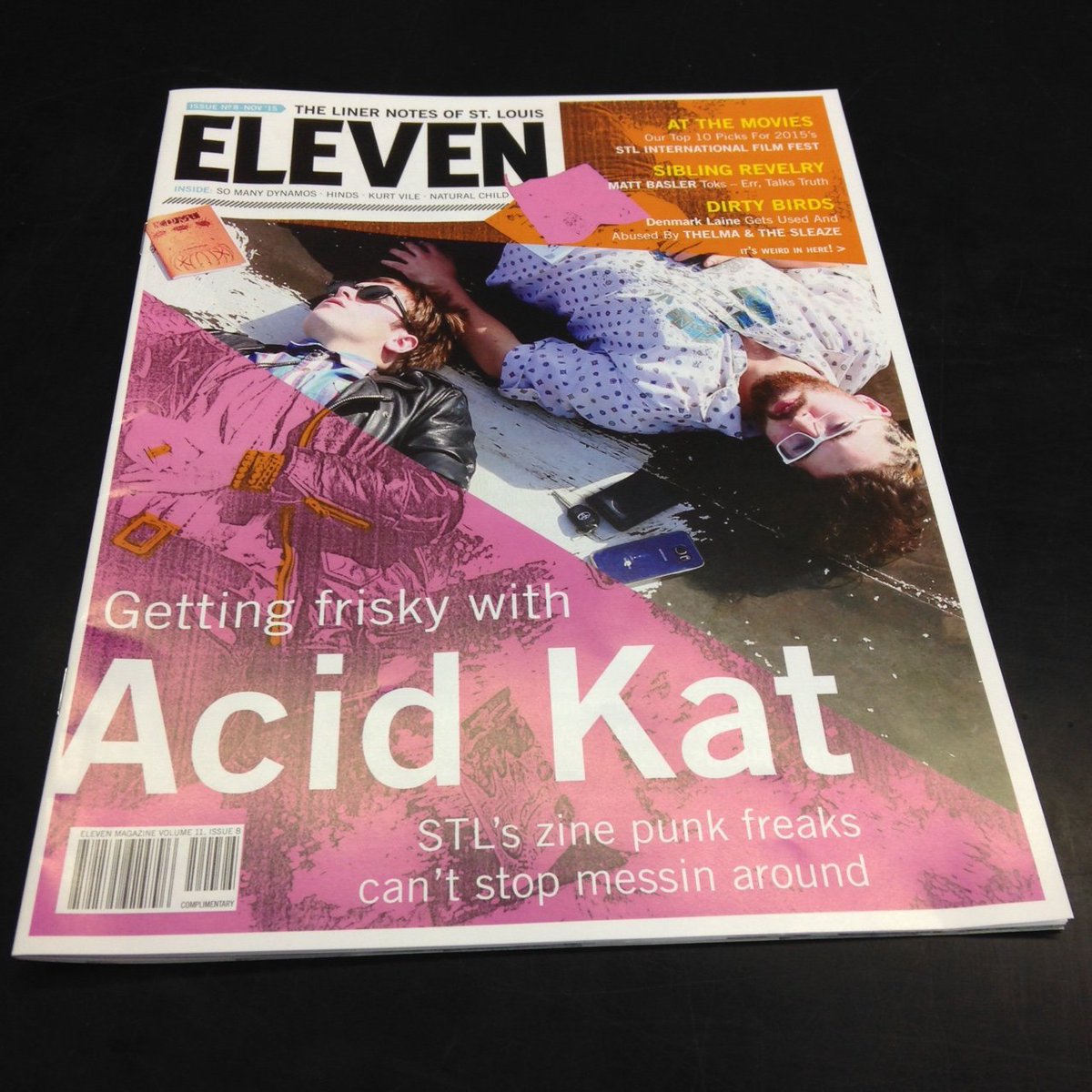 vintagevinylSTL's tweet photo. Need weekend reading material? @vintagevinylSTL suggests @elevenmag with a cover story on the amazing #AcidKat Zine https://t.co/nh3FlYhhsj