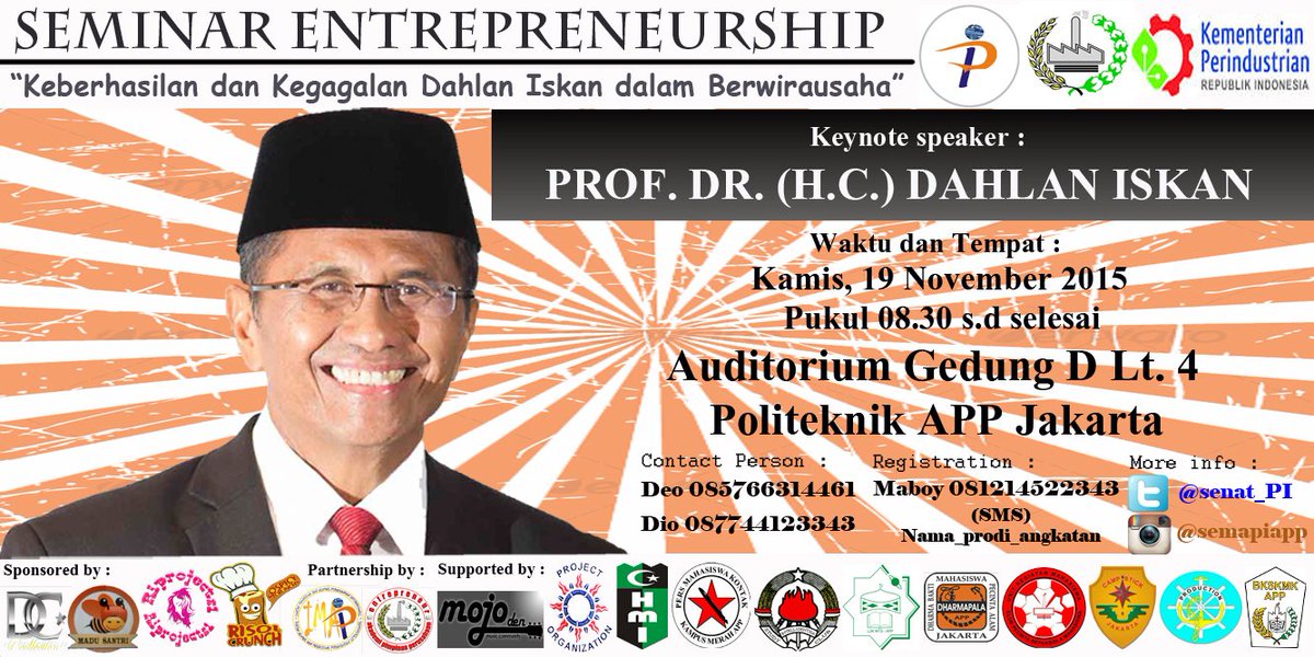 Senat_PI's tweet photo. Supported by : @Sekretariat_ISC @CAMPSTICK_APP @BkskmkApp https://t.co/ALpZN8GR6V