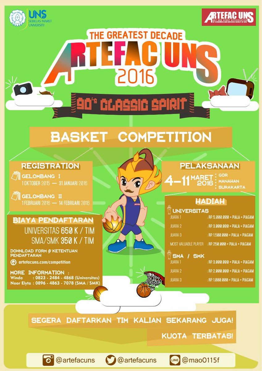 BASKET COMPETITION ARTEFAC UNS 2016

Read: tl.gd/n_1snsikg