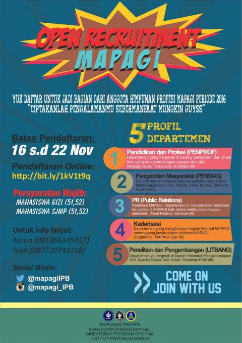 mapagiIPB's tweet photo. Ayooo pada daftar !!^^ https://t.co/uBdJI9uEMa