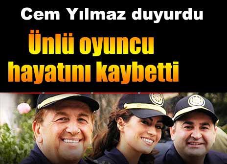 milliyet's tweet photo. Cem Yılmaz duyurdu! Ünlü oyuncu hayatını kaybetti... https://t.co/cs0IFn4VCM https://t.co/IykWPpUGgP