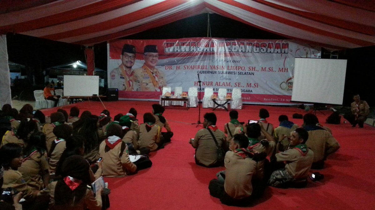 Wawasan kebangsaan brsm DR. H. Syahrul Yasin Limpo, SH., M.Si (gub.SulSel) &amp; H. Nur  Alam, SE., M.Si (Gub. Sultra)