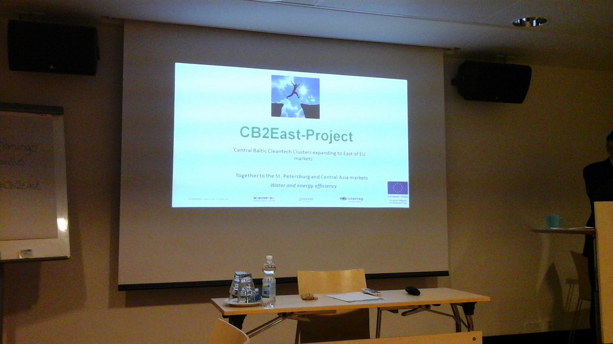 CleanTechLatvia's tweet photo. Getting ready to kick off our new project with @greennetfinland and Finnish Water Forum! #CB2East https://t.co/NjEdUYe6PK