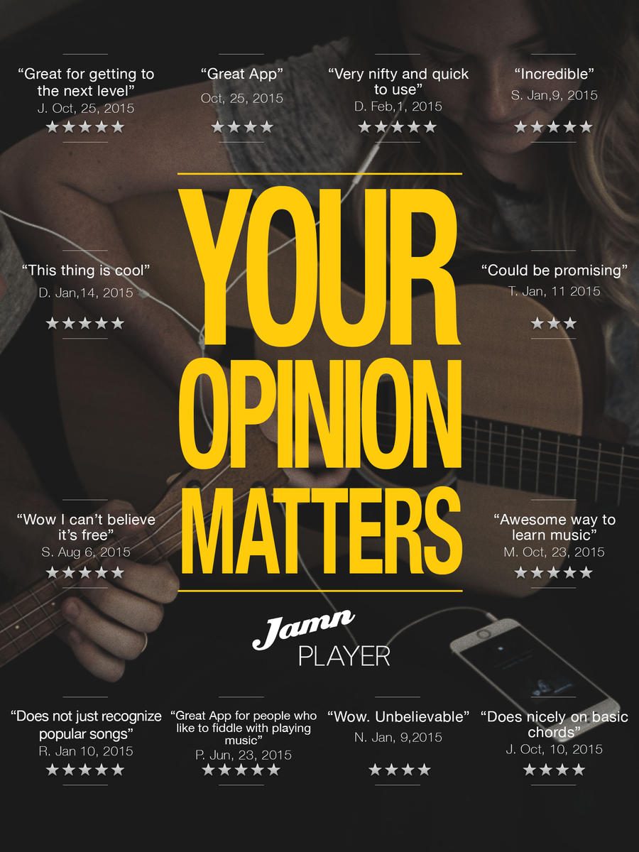 getjamn's tweet photo. Thanks for your amazing feedbacks guys. We wouldn't be here without you. #Youropinionmatters #JamnPlayer https://t.co/SWSYtmhxfn