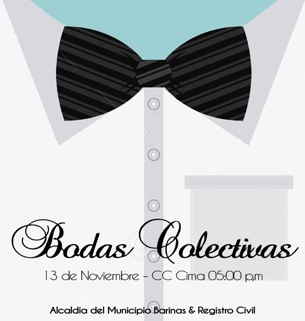 BarinasRegistro's tweet photo. Viernes 13 de Noviembre Matrimonios Colectivos Centro Comercial Cima - 06:00 Pm. los esperamos. https://t.co/7yZsR33hc5