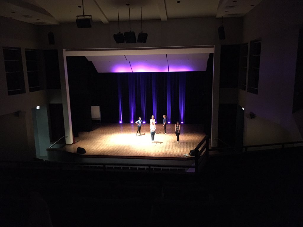 MU_DanceInc's tweet photo. Dancers are working hard at tech rehearsal! Be sure to see the final product this weekend! 👯 https://t.co/x6x7EPZ8nM