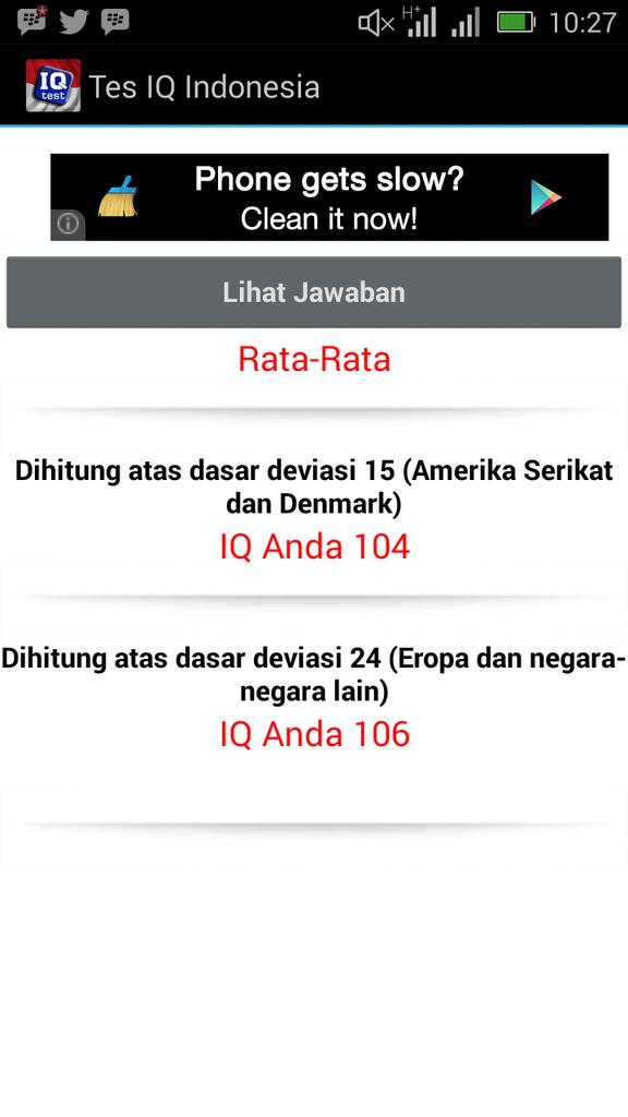 target sih 140 tp apadaya dapetin skor IQ 104 aja udh ngabisin waktu 20 menit :v