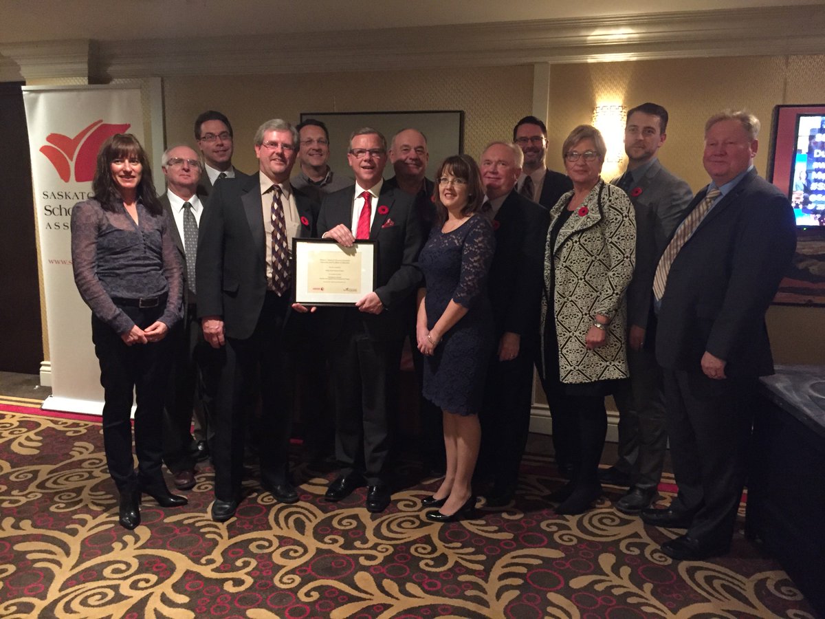 Congrats <a href="/PrairieSouth/">Prairie South</a> on winning 2015 Premier's Award for increasing ed opportunities for rural students. #SSBA100