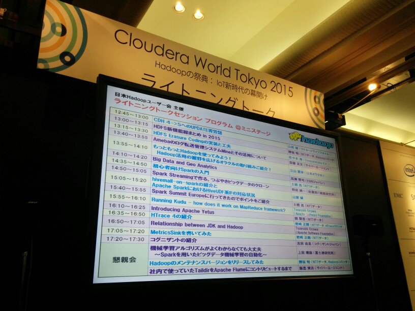 ajis_ka's tweet image. 本日のLTプログラムです #cwt2015