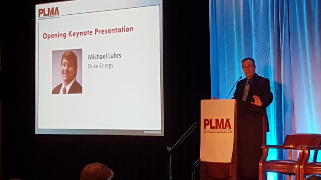 BFeldmanEnergy's tweet image. @DukeEnergy Rich Philip introducing keynote speaker @PLMADR #16thFall in Charlotte