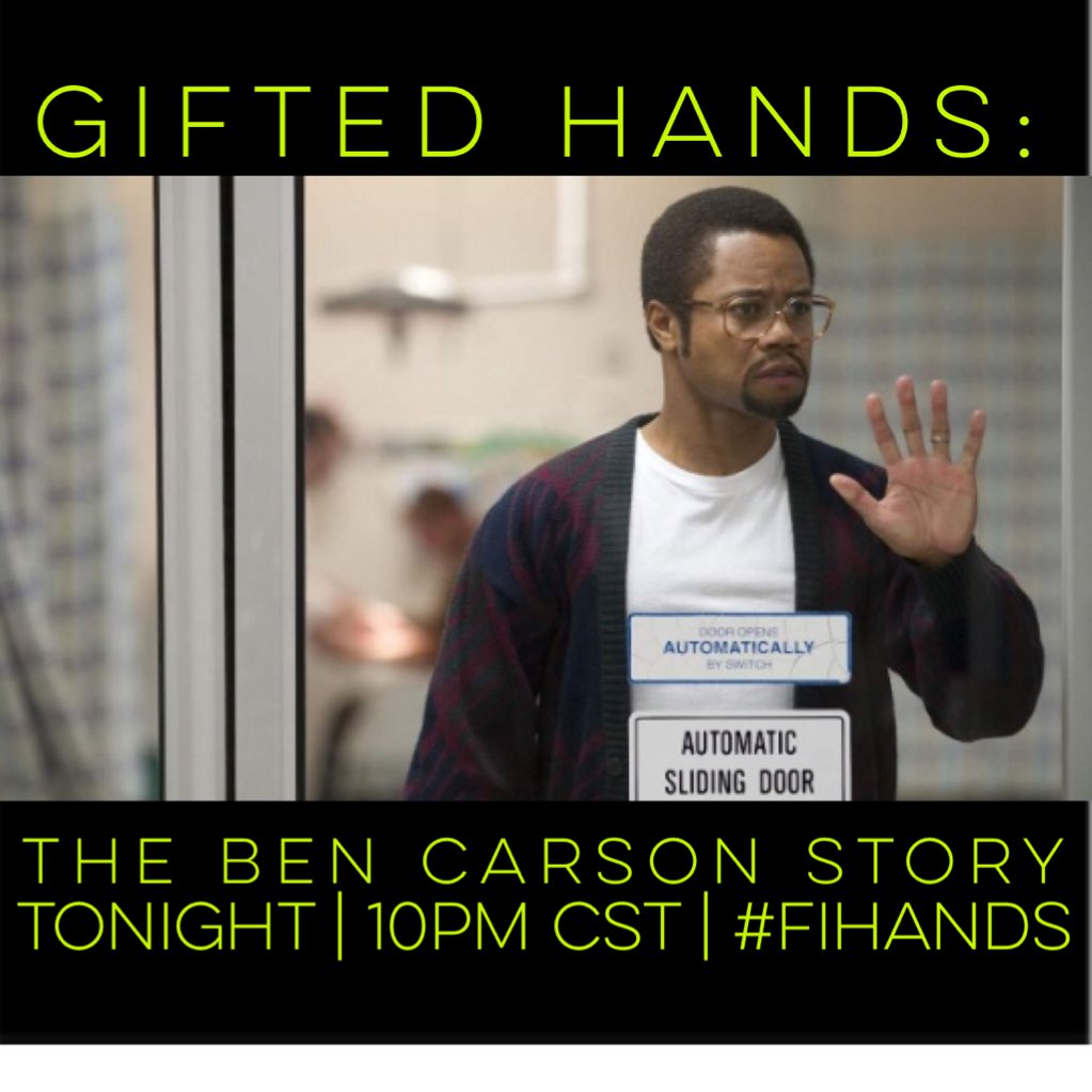 filminstant's tweet photo. .@RealBenCarson we're watching and live tweeting your movie tonight. Please drop in with your fellow #tcot #fihands https://t.co/hDwbdZAZe2