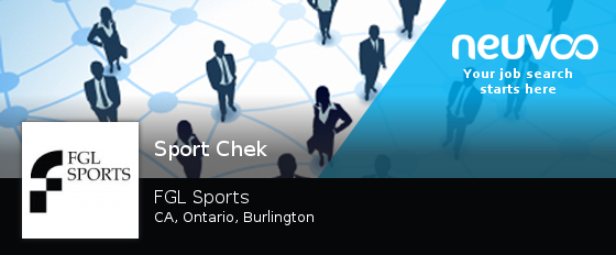 FGL Sports is hiring a #Sport #Chek, apply now! #Burlington #jobs neuvoo.ca/job.php?id=6k6…