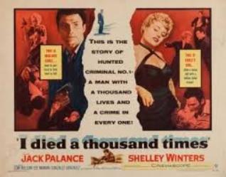 "I Died a Thousand Times" Released on This Date in 1955
#cultmovies #cultclassics #oldhollywood #movienight