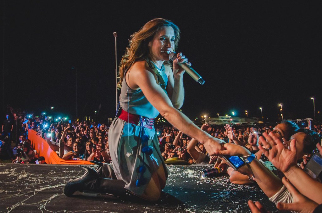 ProbaGualeguay's tweet photo. Extraordinario show de @sole_pastorutti anoche en #Gualeguay en el cierre de la Fiesta del Asado y la Galleta https://t.co/B07duCMmCw