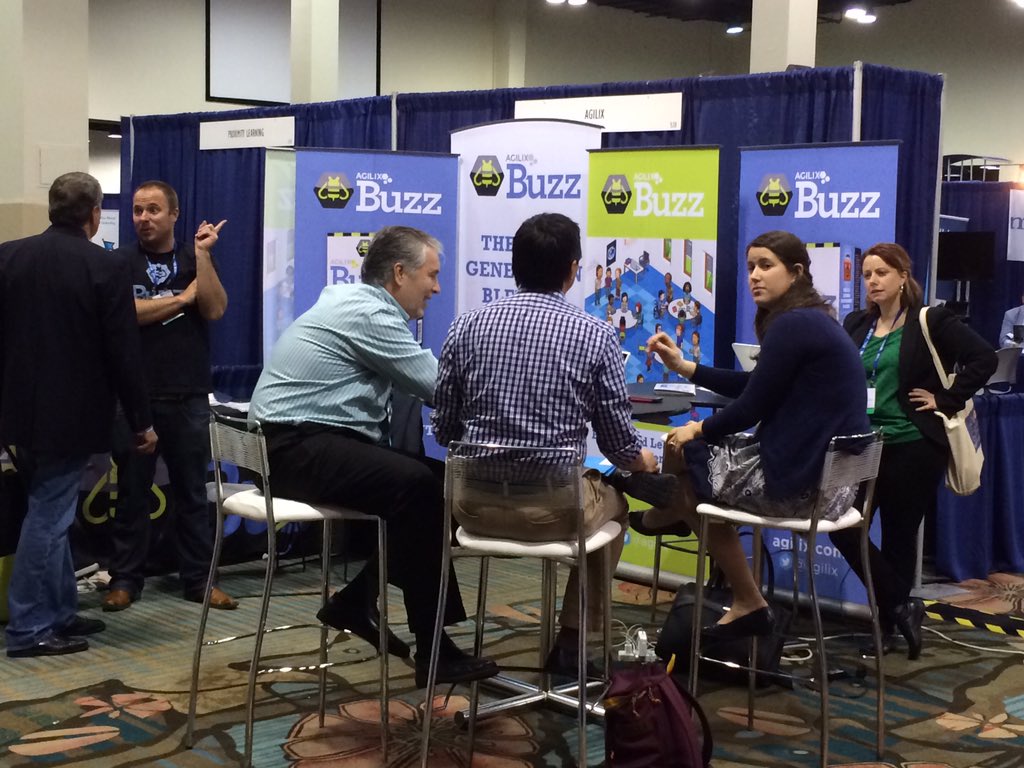 agilix's tweet photo. Having a great time today talking #alltheBuzz at #inacol15! Booth 520 if you haven't been by yet. #edtech #plusfun https://t.co/BNuziaDKOT