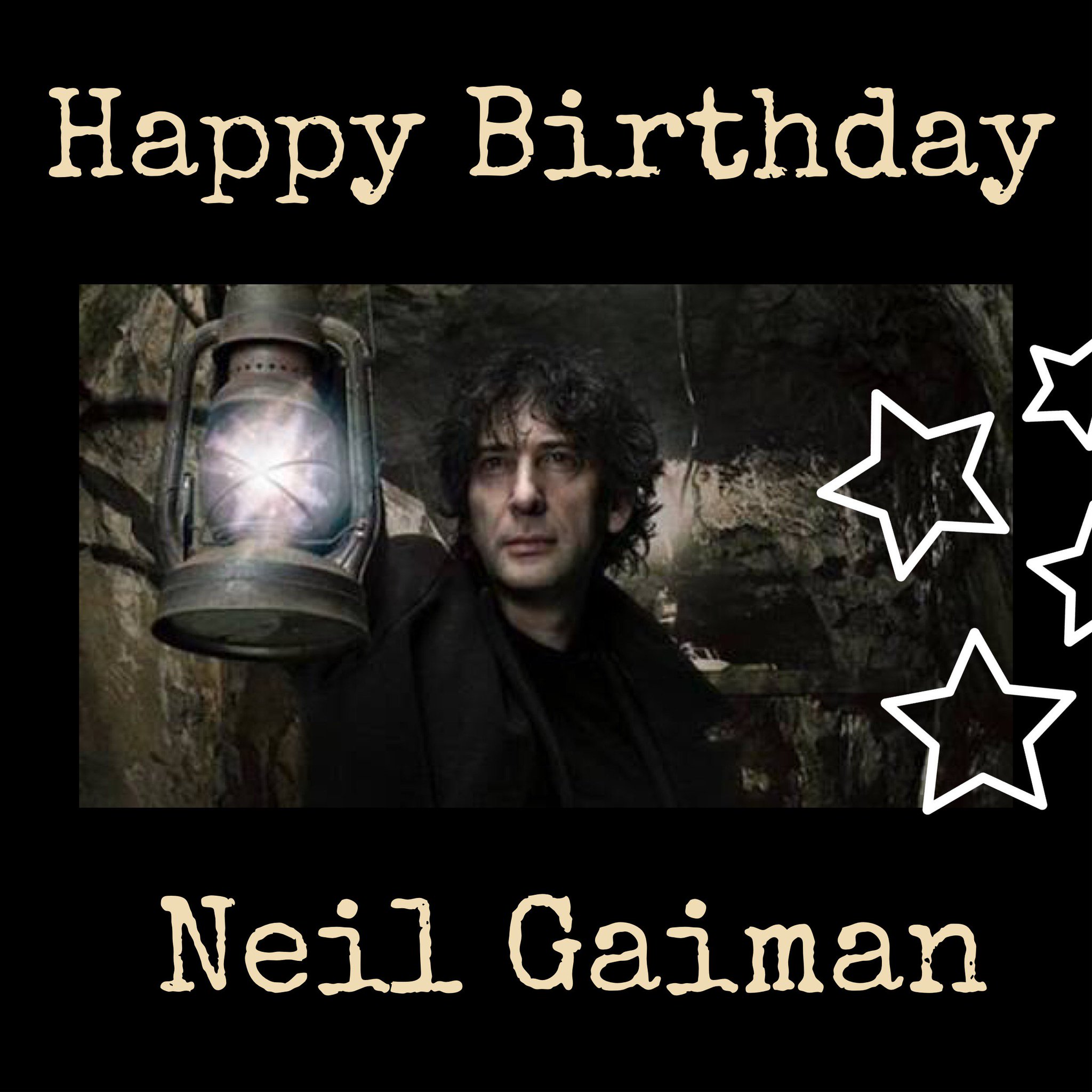  Today is Neil Gaiman\s birthday! Join us in wishing him a happy birthday :) 