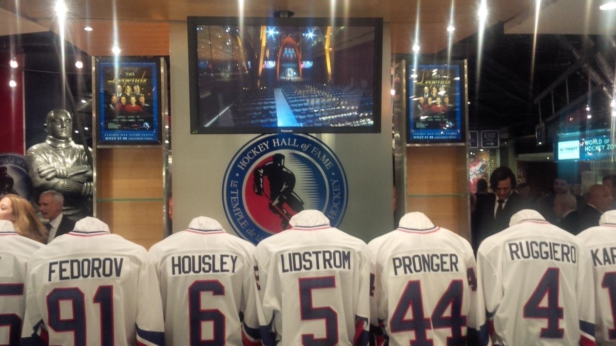 Sz1909_Szemberg's tweet photo. Not a bad group this year. @HHoF #2015Induction https://t.co/GuJV5FHxtO